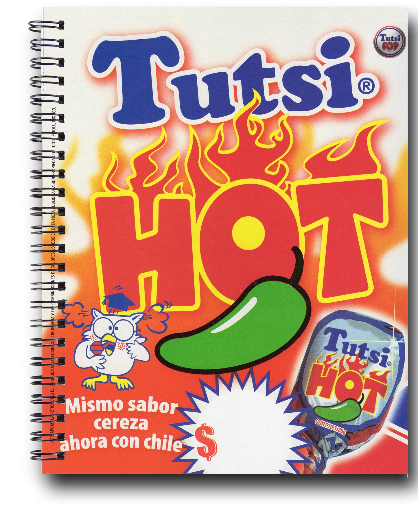 Tutsi Spiral Journal - TootsieShop.com