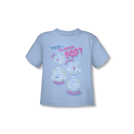 Three (Blue) Toddler Tee - TootsieShop.com