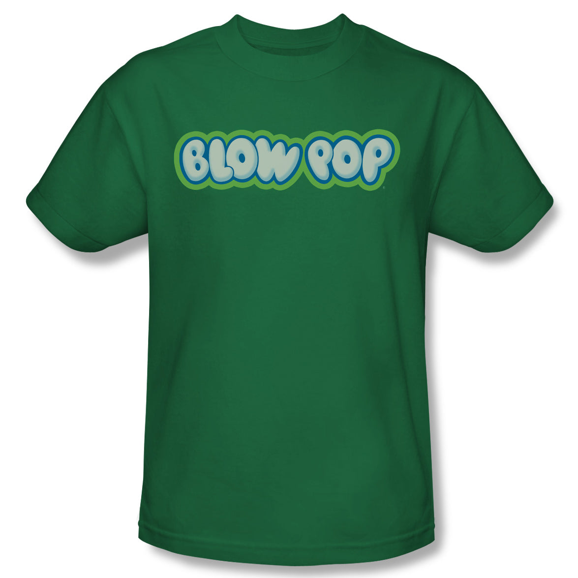 Blow Pop Logo (Kelly Green) T-Shirt - TootsieShop.com