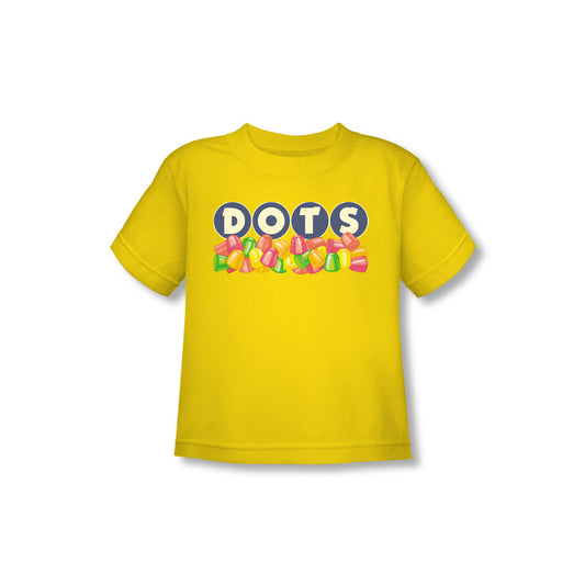 Dots Logo (Yellow) Toddler Tee - TootsieShop.com