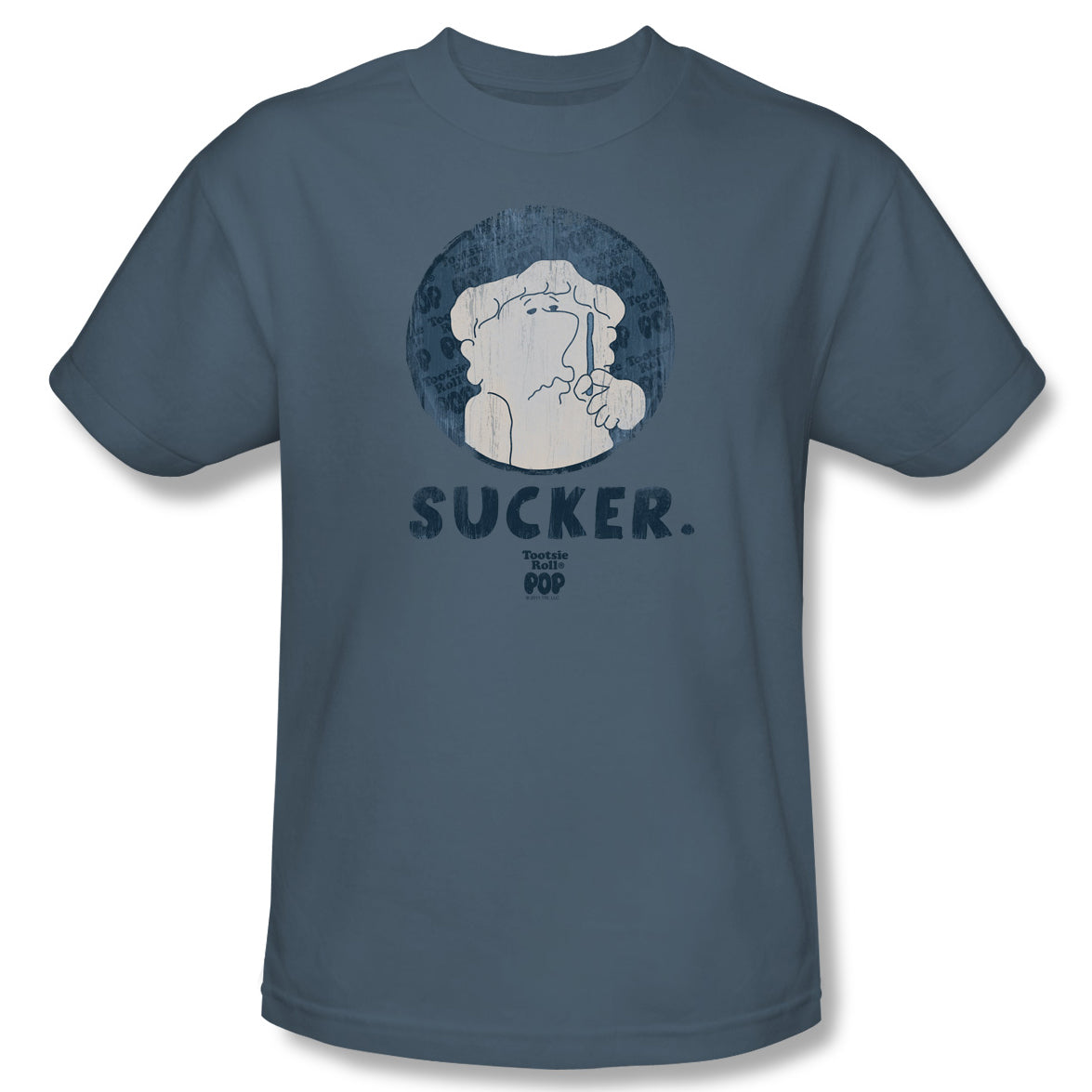 Sucker (Slate) T-Shirt - TootsieShop.com