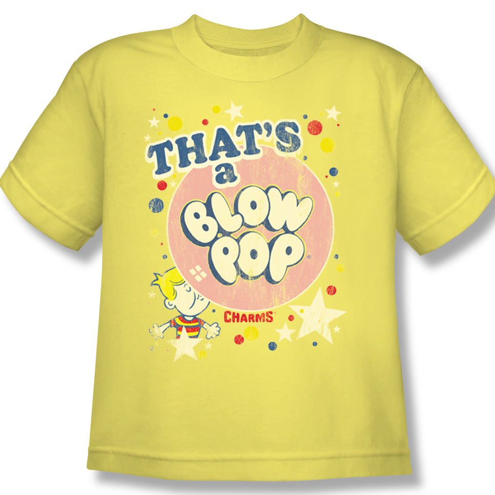 That's A Blow Pop (Banana) Youth Tee - TootsieShop.com