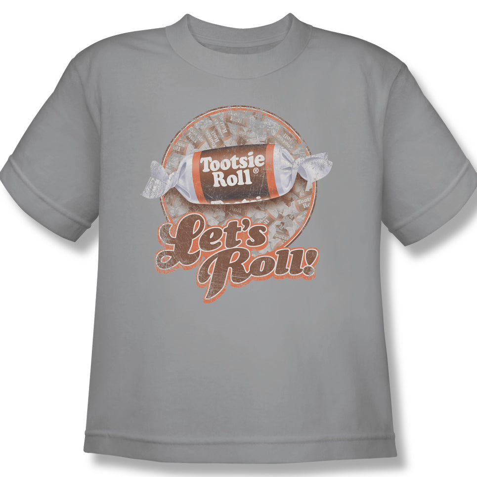 Let's Roll! (Silver) Youth Tee - TootsieShop.com