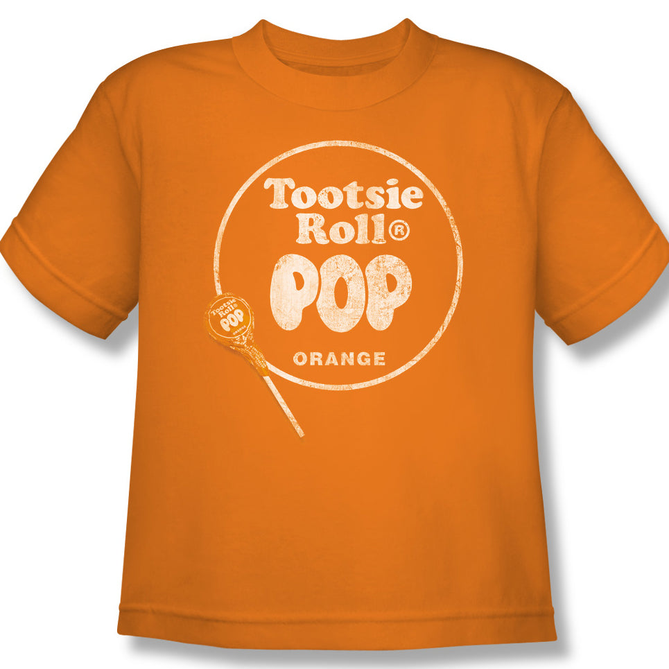 Pop Logo (Orange) Youth Tee - TootsieShop.com