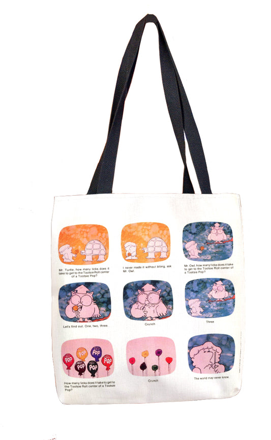 How Many Licks (Commercial) Tote Bag - TootsieShop.com