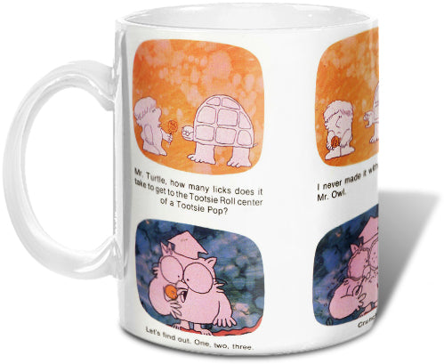 How Many Licks Mug - TootsieShop.com